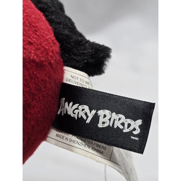 Angry Birds Space Plush Super Red Bird No Sound Rovio Entertainment 2012 Toy - Picture 4 of 9